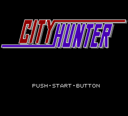 City Hunter Title Screen